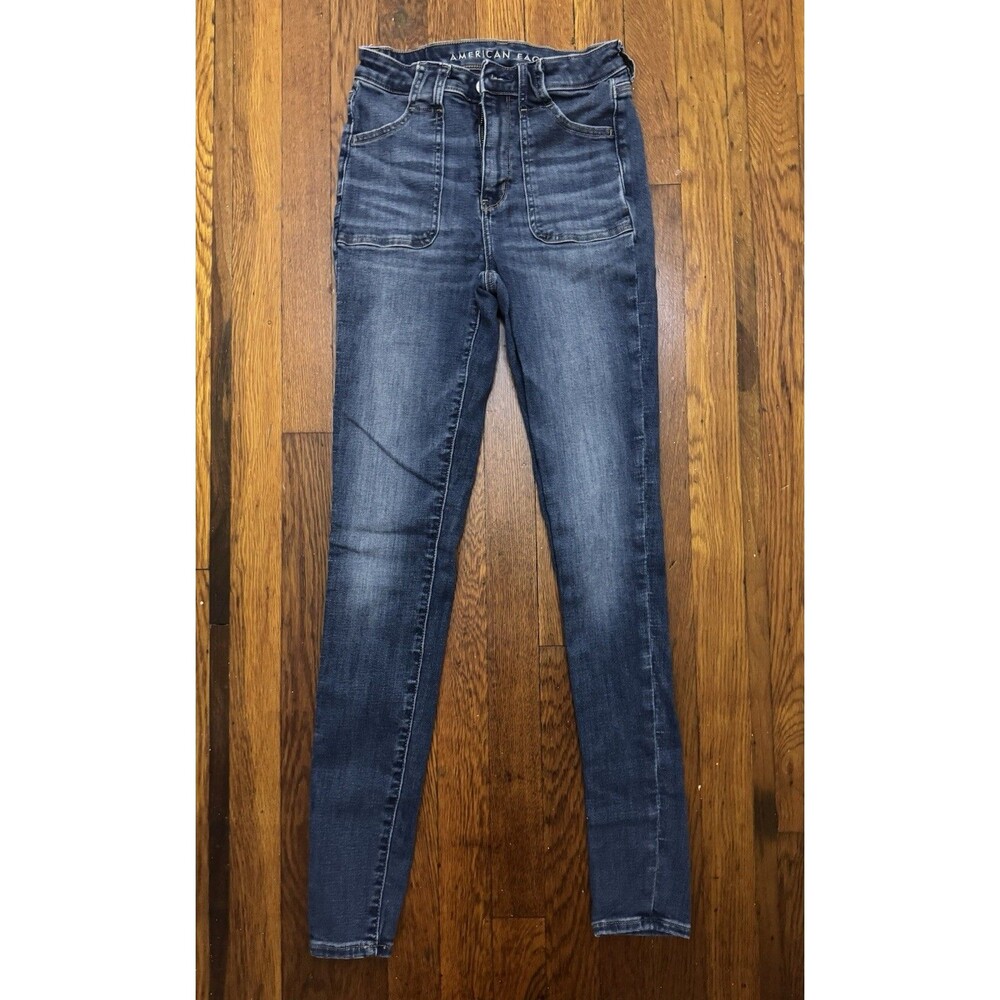 American Eagle Women’s Jeans Next Level Stretch Size 4 Long